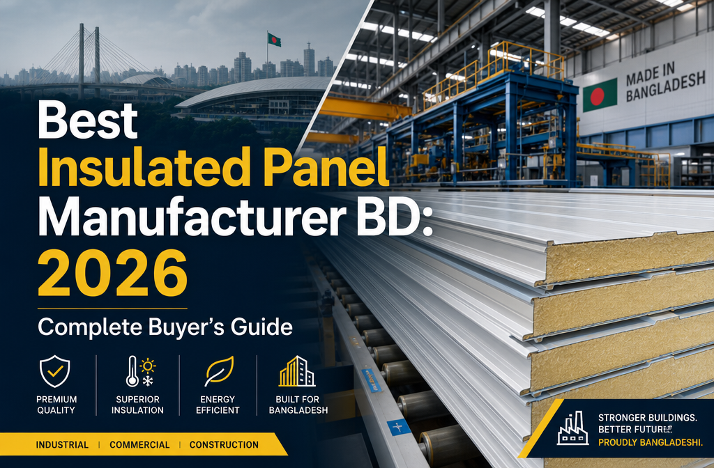 "Best Insulated Panel Manufacturer BD: 2026 Complete Buyer's Guide". Modern design, , , aesthetic. Background imagery