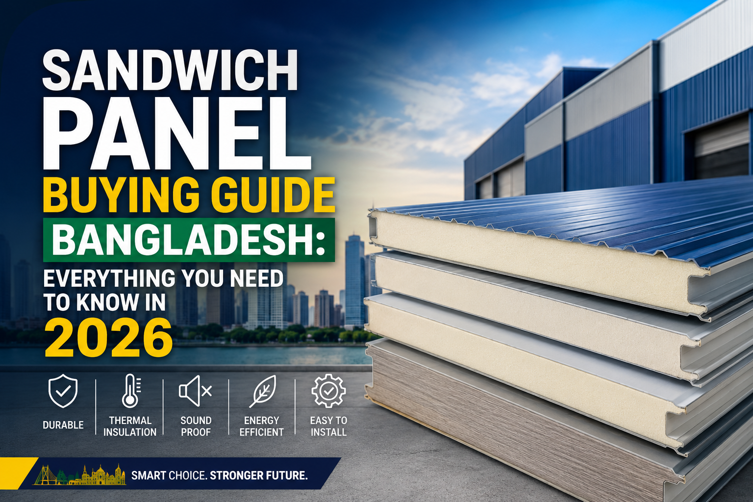 "Sandwich Panel Buying Guide Bangladesh: Everything You Need to Know in 2026". Modern design, , , aesthetic. Background