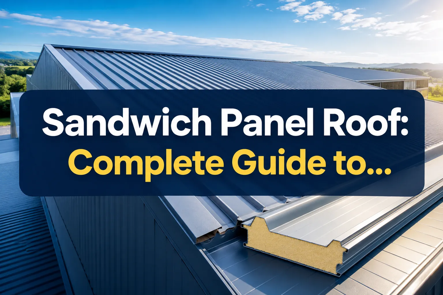 Sandwich Panel Roof: Complete Guide to Modern Roofing Solutions