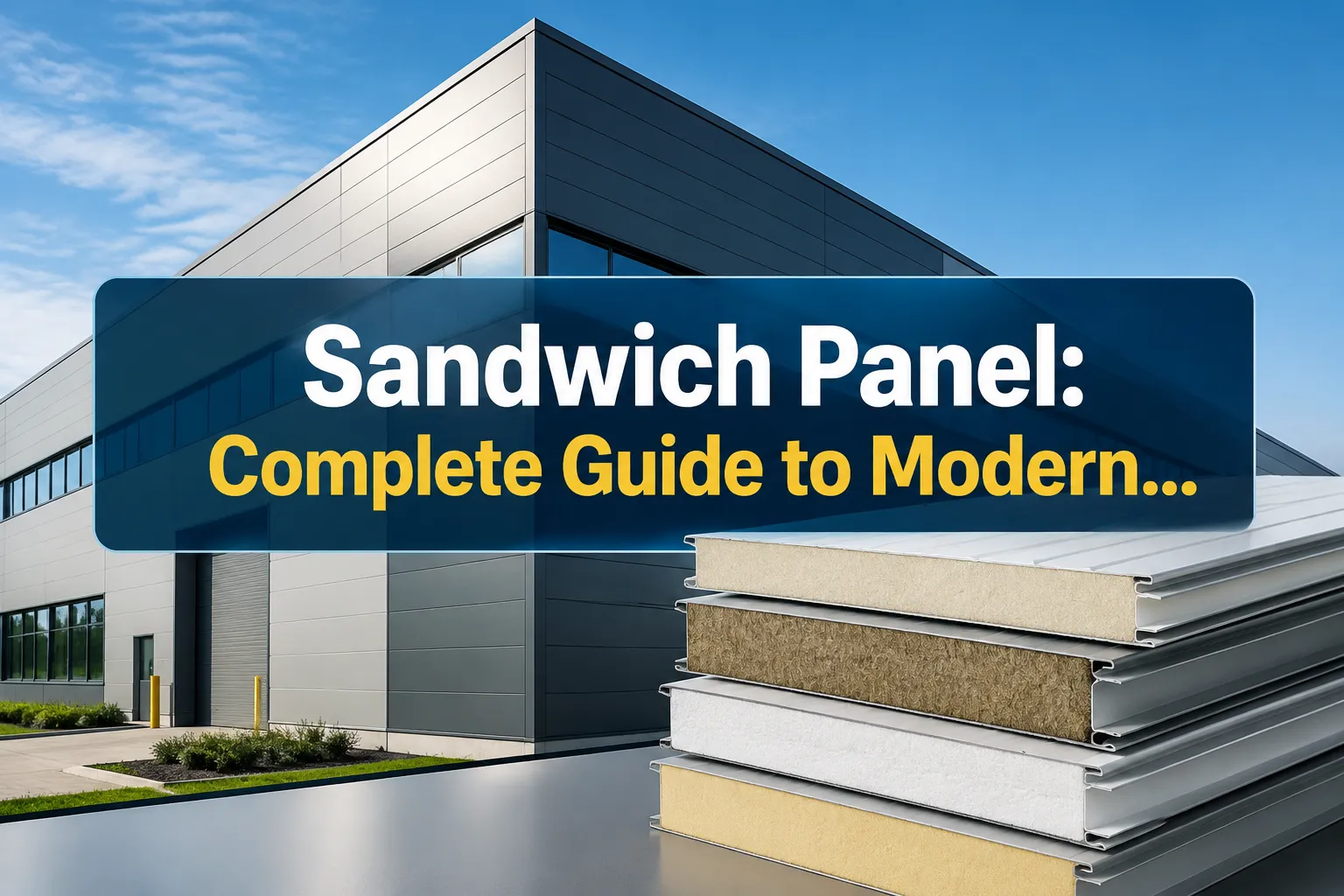 Sandwich Panel: Complete Guide to Modern Building Solutions