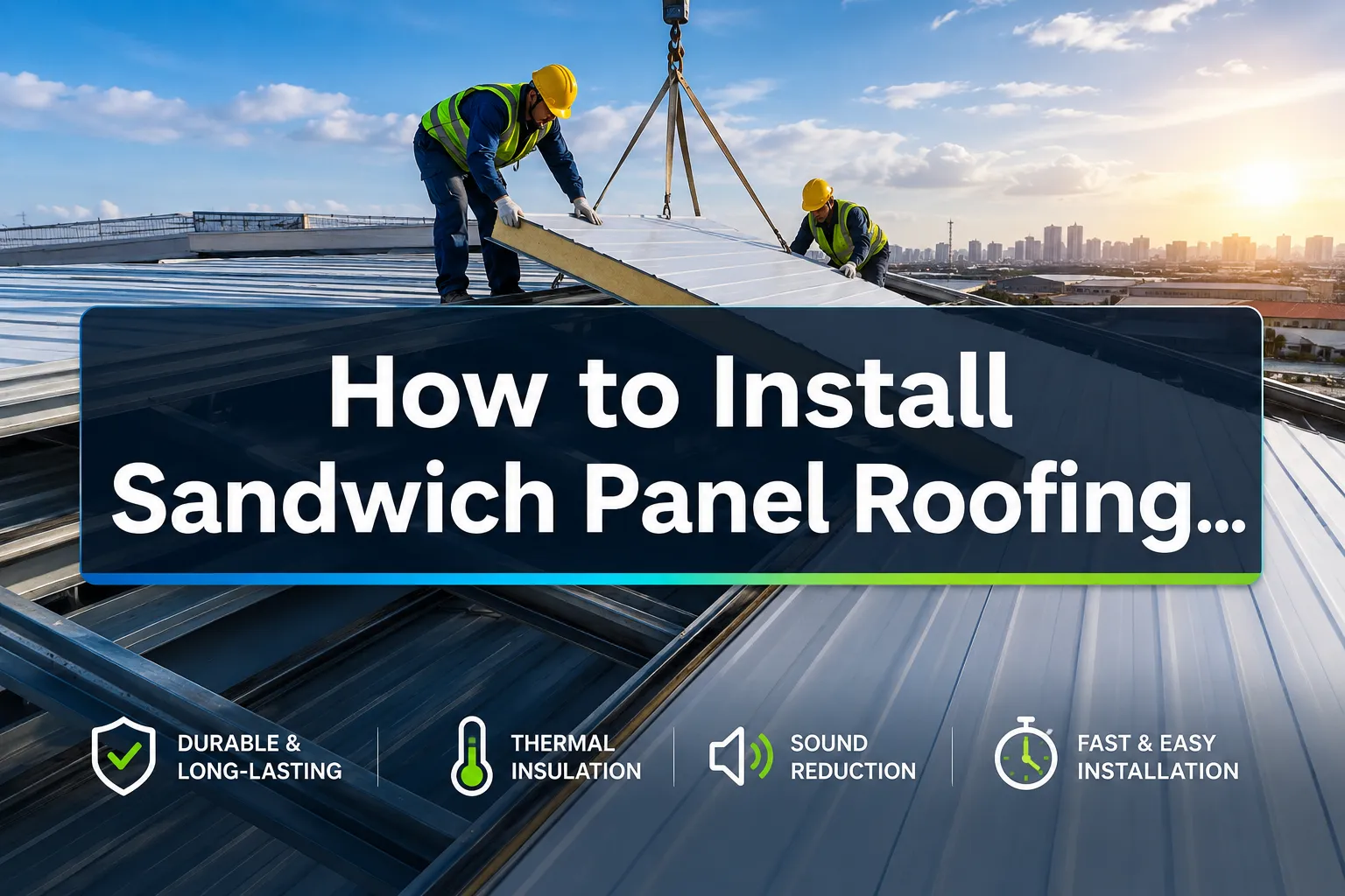 How to Install Sandwich Panel Roofing: Complete 2026 Guide