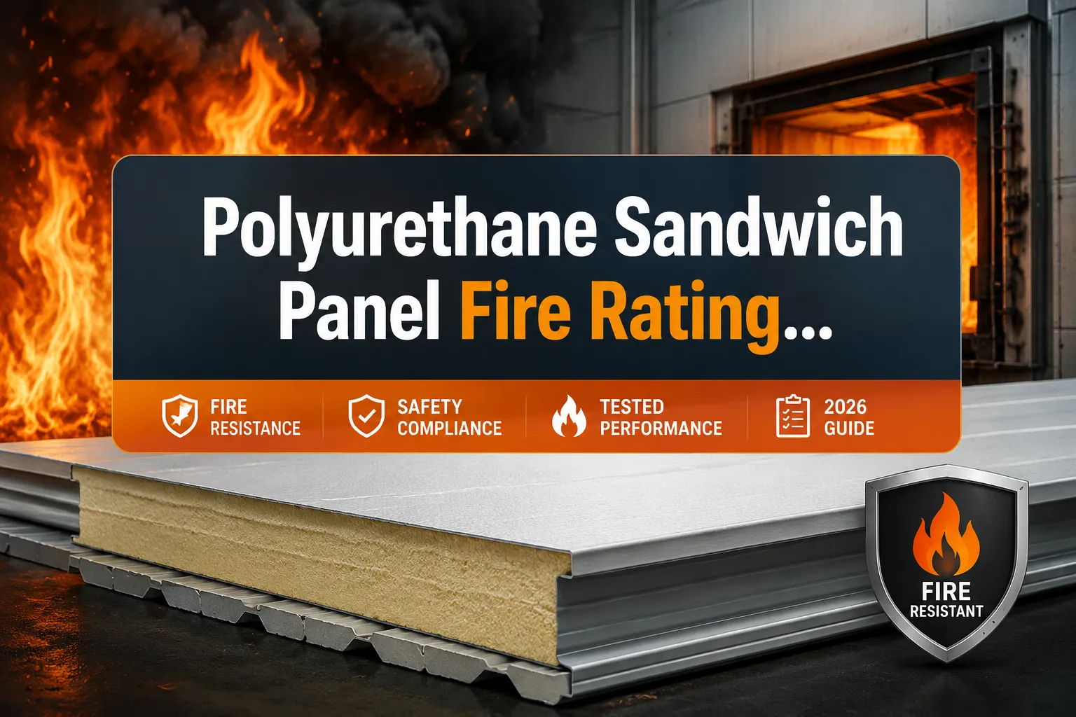 Polyurethane Sandwich Panel Fire Rating: Complete Safety Guide 2026
