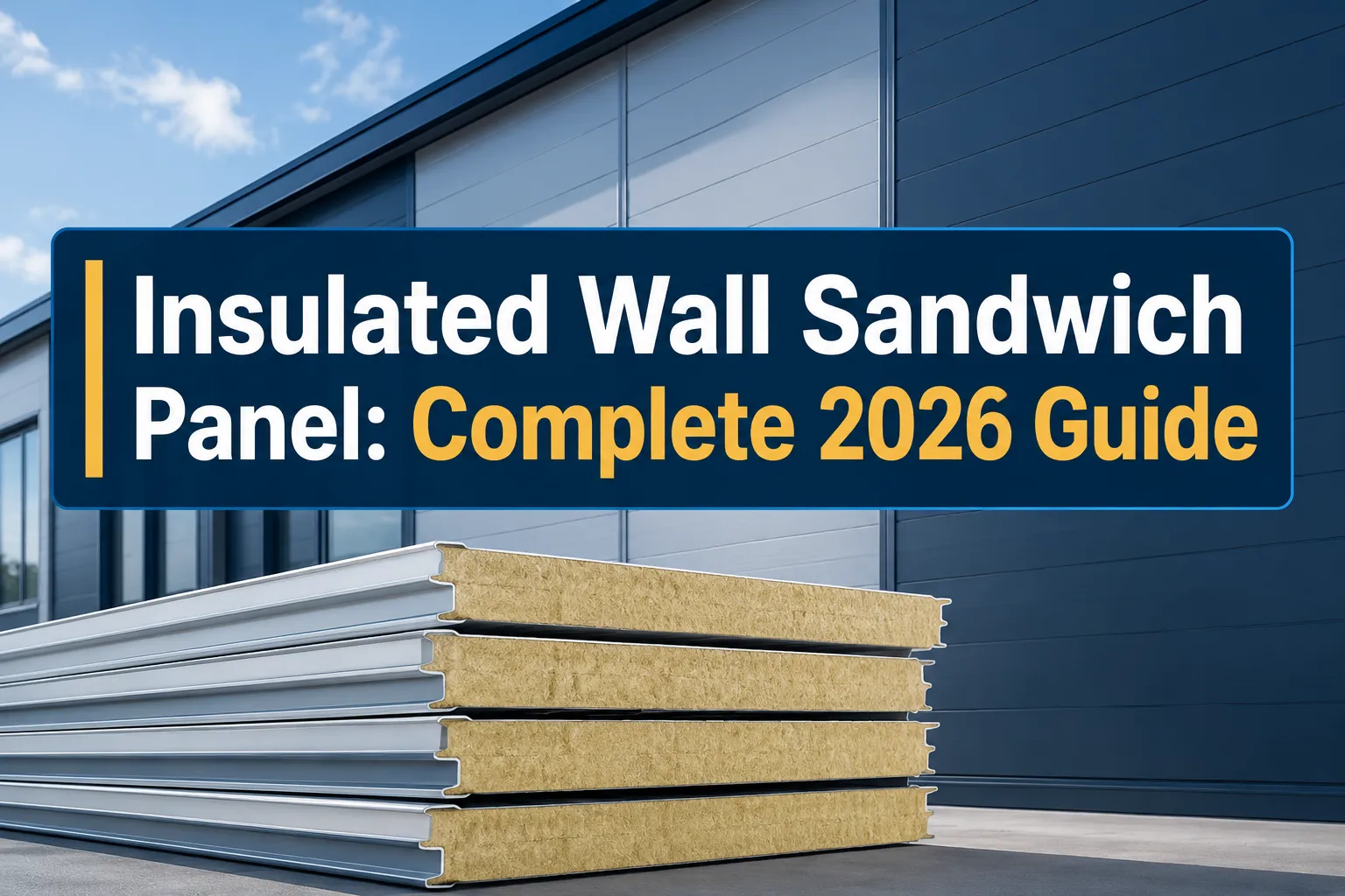 Insulated Wall Sandwich Panel: Complete 2026 Guide