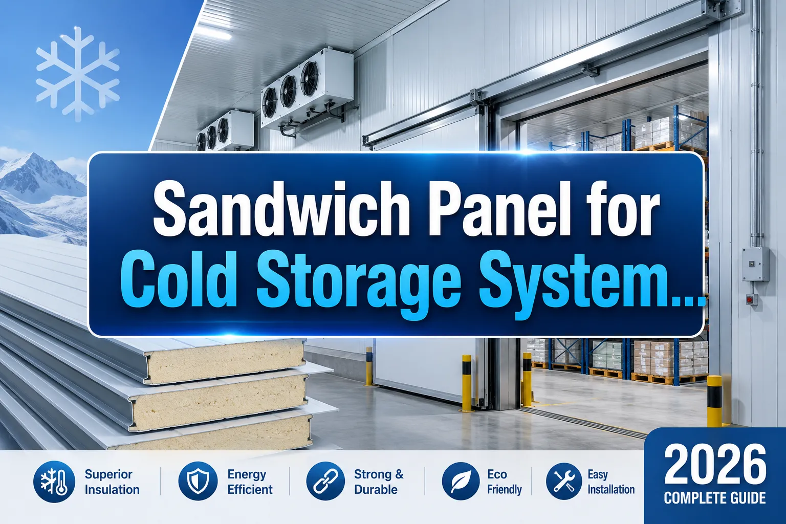 Sandwich Panel for Cold Storage System Price: Complete 2026 Guide
