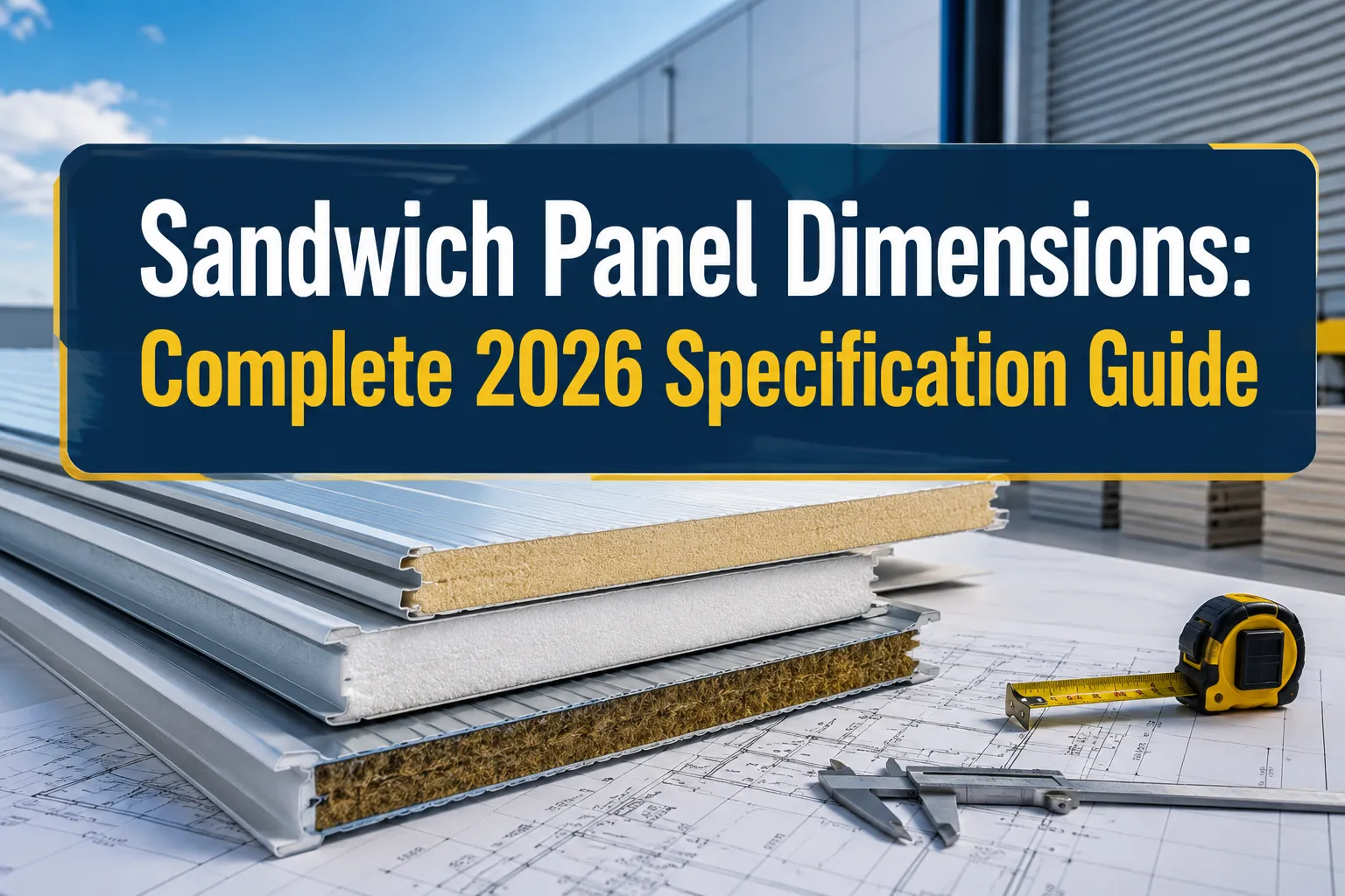 Sandwich Panel Dimensions: Complete 2026 Specification Guide