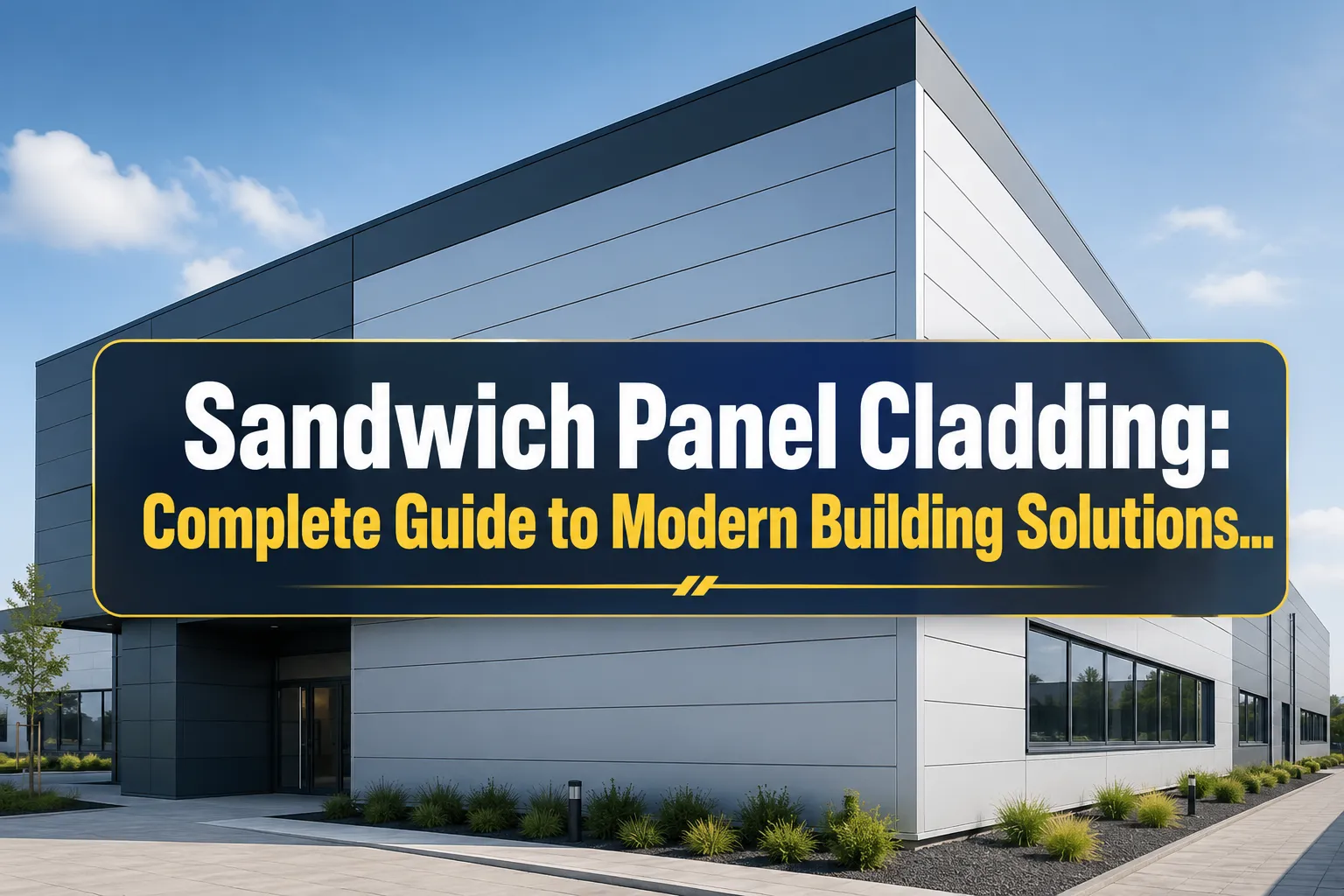 Sandwich Panel Cladding: Complete Guide to Modern Building Solutions