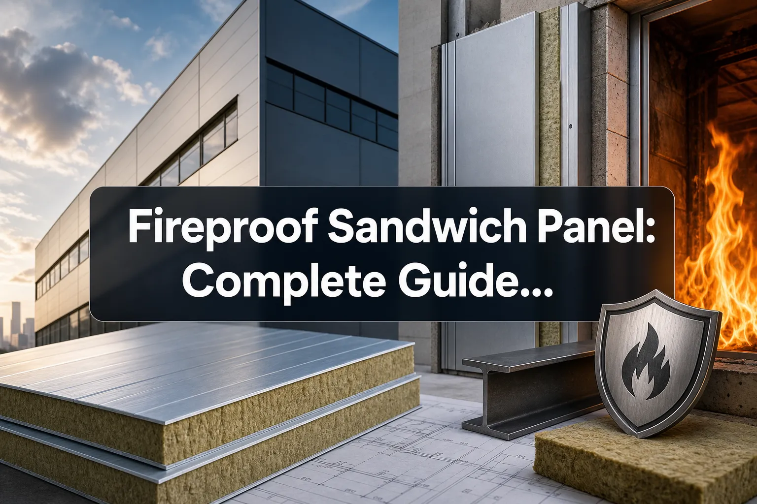 Fireproof Sandwich Panel: Complete Guide to Fire-Resistant Building Solutions