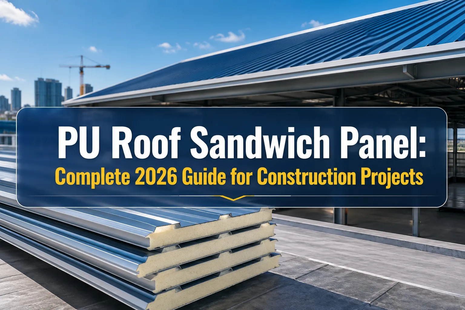 PU Roof Sandwich Panel: Complete 2026 Guide for Construction Projects