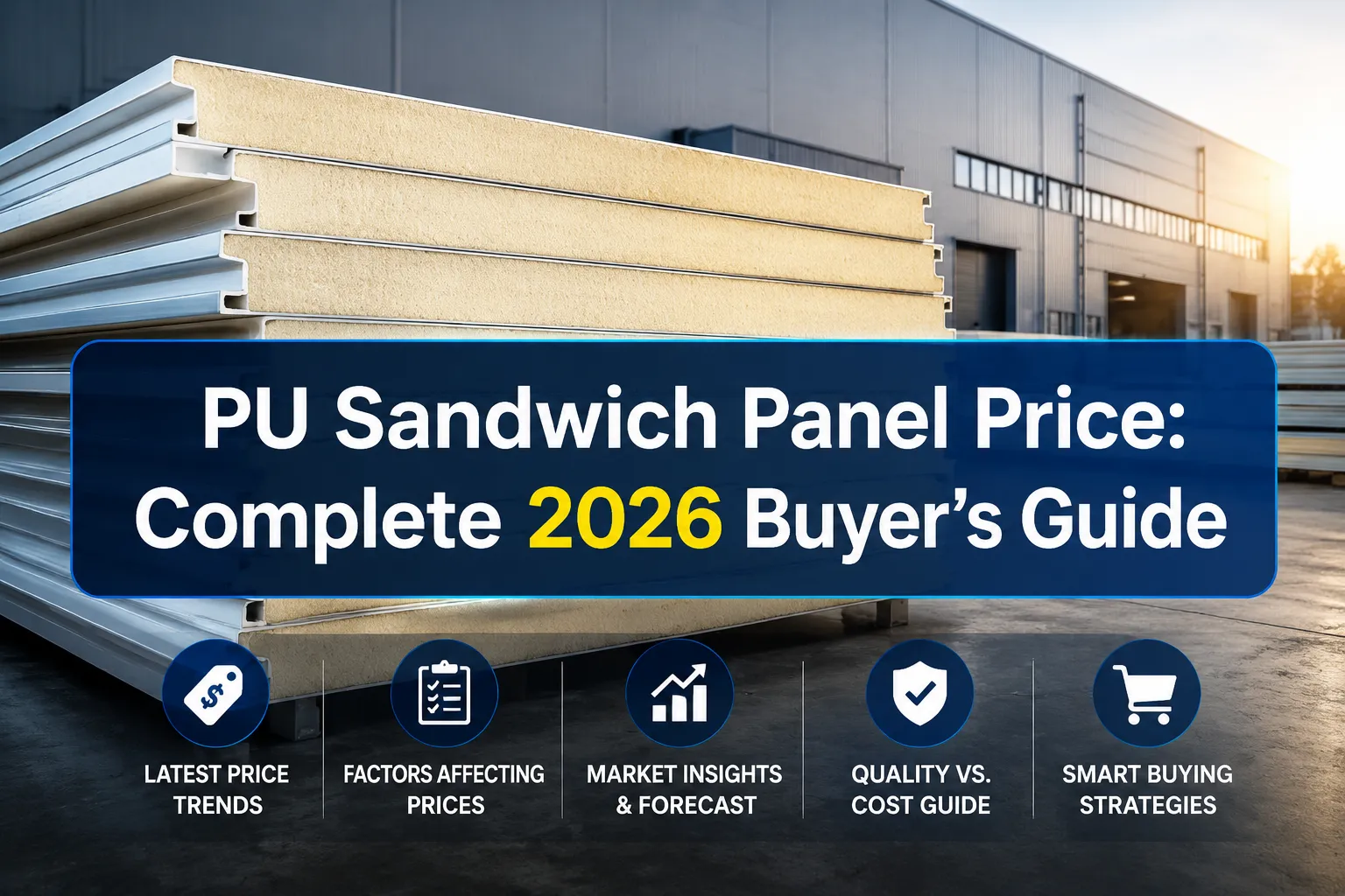 PU Sandwich Panel Price: Complete 2026 Buyer’s Guide