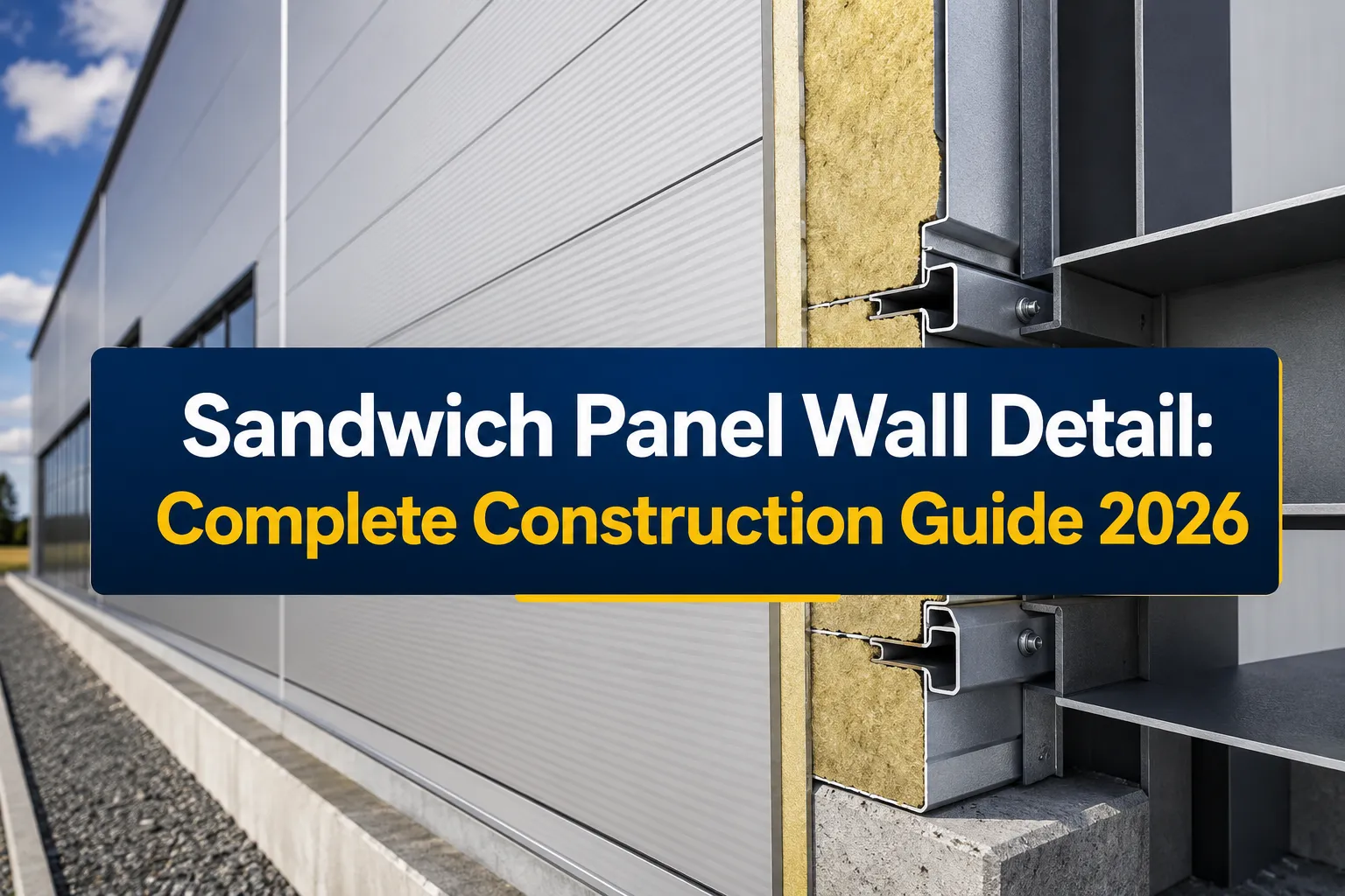 Sandwich Panel Wall Detail: Complete Construction Guide 2026