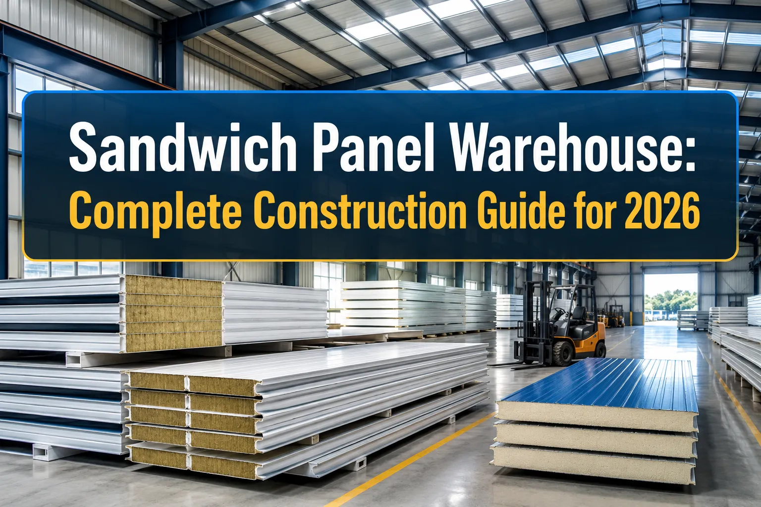 Sandwich Panel Warehouse: Complete Construction Guide for 2026