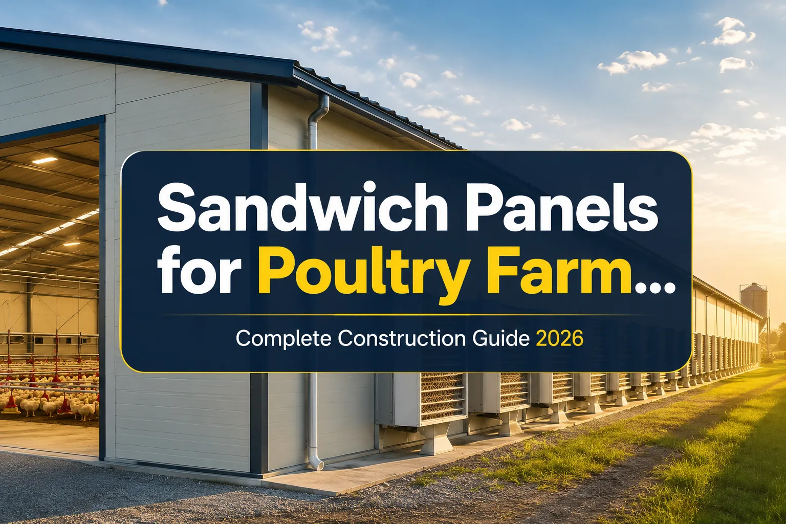 Sandwich Panels for Poultry Farm: Complete Construction Guide 2026