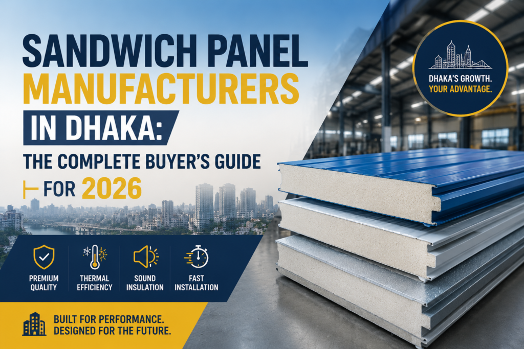 Sandwich Panel Manufacturers in Dhaka: The Complete Buyer's Guide for 2026