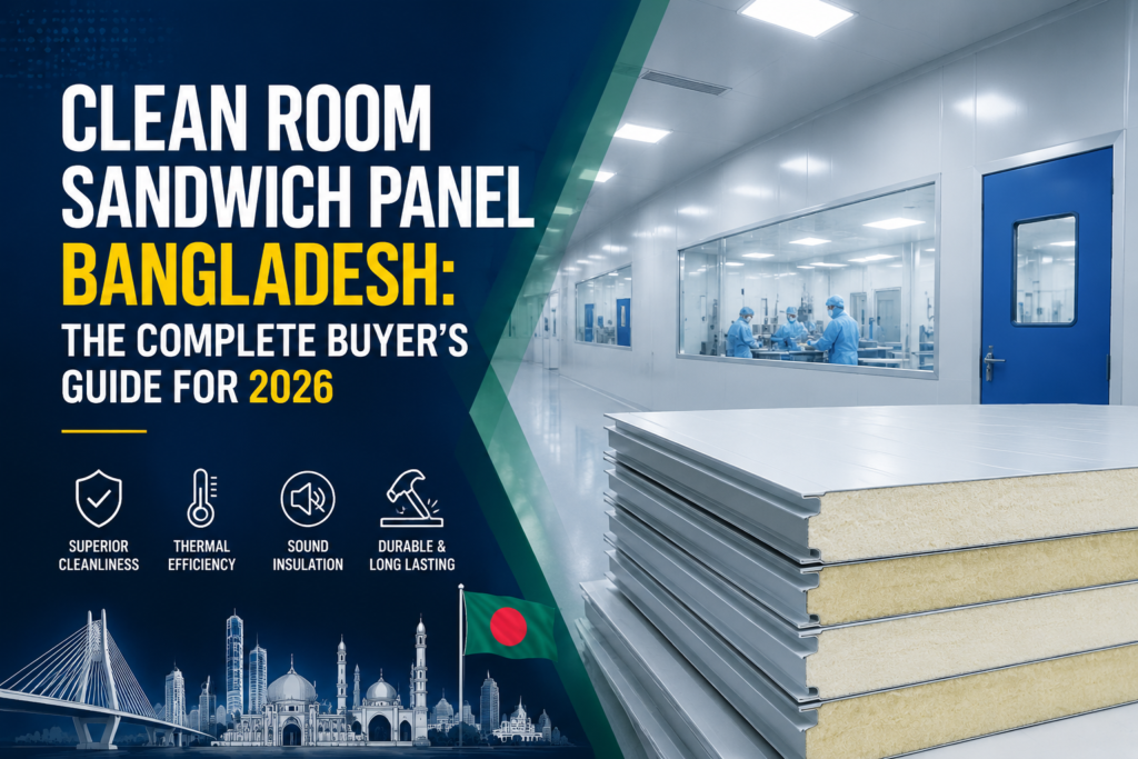 Clean Room Sandwich Panel Bangladesh: The Complete Buyer's Guide for 2026