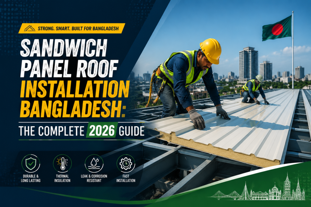Sandwich Panel Roof Installation Bangladesh: The Complete 2026 Guide