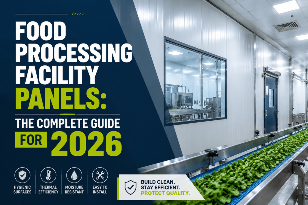 Food Processing Facility Panels: The Complete Guide for 2026