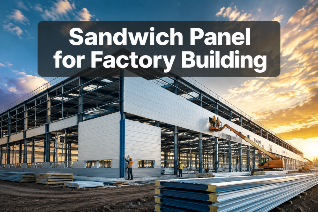 Sandwich Panel for Factory Building: The Complete Guide for 2026