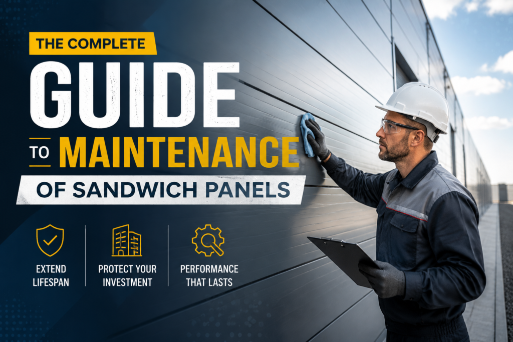 The Complete Guide to Maintenance of Sandwich Panels: Extend Lifespan and Protect Your Investment