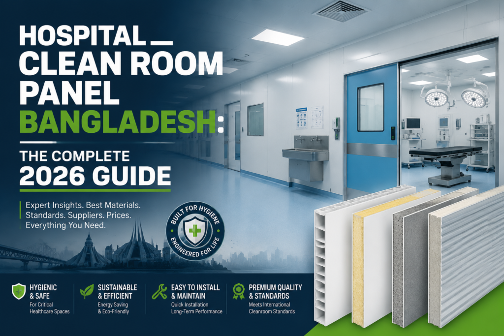 "Hospital Clean Room Panel Bangladesh: The Complete 2026 Guide". Modern design, , , aesthetic. Background imagery relevant