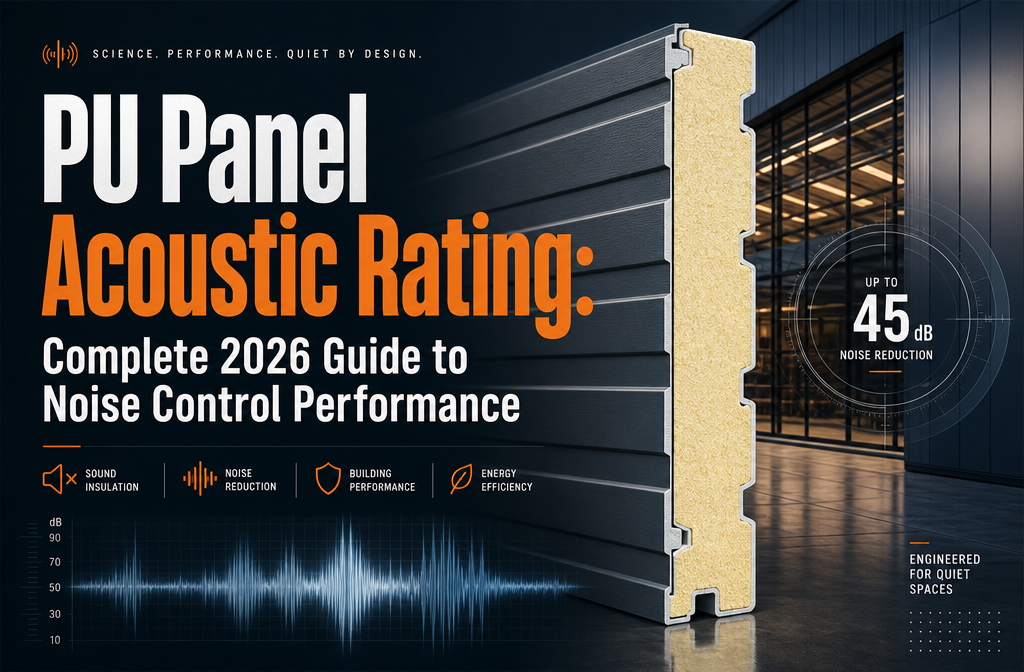 "PU Panel Acoustic Rating: Complete 2026 Guide to Noise Control Performance". Modern design, , , aesthetic. Background