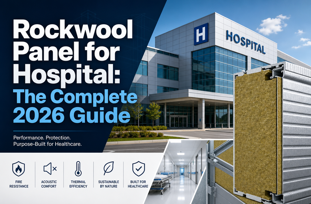 "Rockwool Panel for Hospital: The Complete 2026 Guide". Modern design, , , aesthetic. Background imagery relevant to: